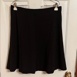 Covington Elegant Black A-Line Skirt